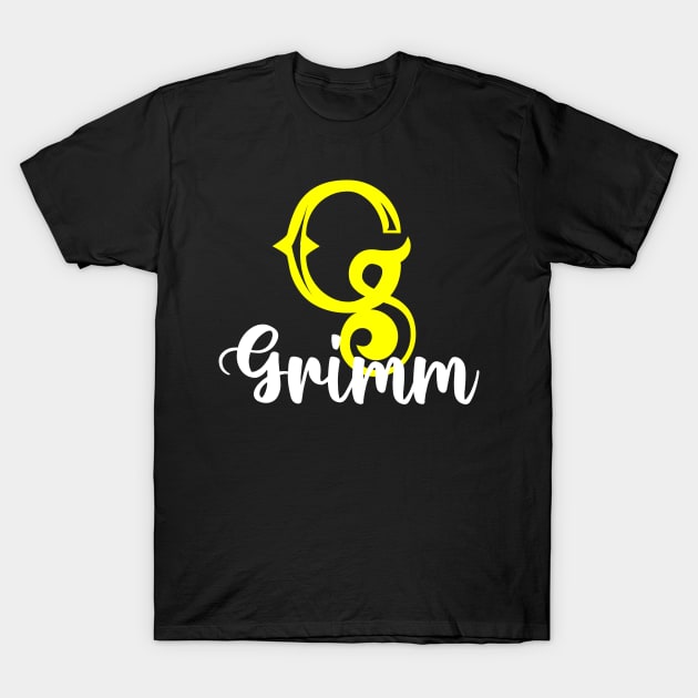 I'm A Grimm ,Grimm Surname, Grimm Second Name T-Shirt by overviewtru